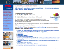 Tablet Screenshot of cdu-zuelpich.de